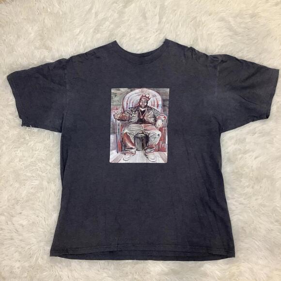 Notorious BIG XL Men’s Gray Stafford Heavy T-shirt *Read Description* - Picture 1 of 11